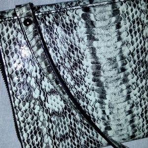 Nine West Faux Snakeskin Crossbody